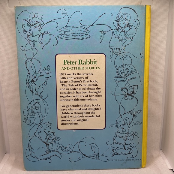 Peter Rabbit and Other Stories Written and Illustrated by Beatrix Potter 1977 - Picture 5 of 16